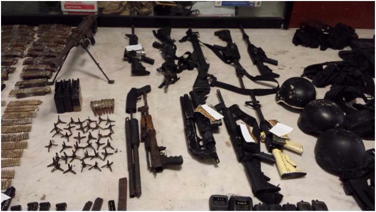 Fuerza Tamaulipas detiene a cinco con armas en Ocampo