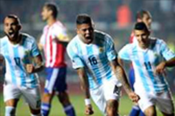Golea Argentina 6-1 a Paraguay
