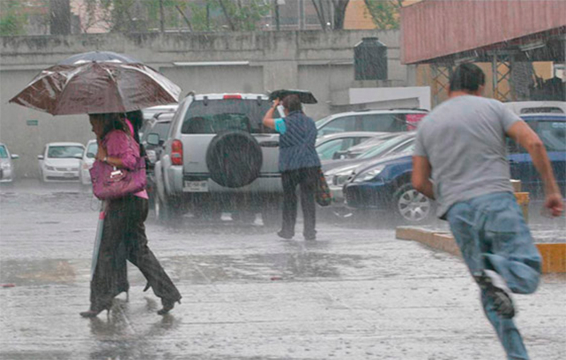 Pronóstica el SMN fuertes lluvias en Tamaulipas y Nuevo León
