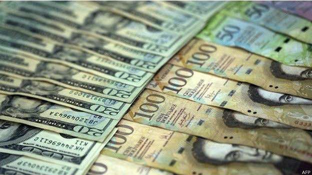 En Venezuela hay distintos tipos de cambio, que inciden en el valor en US$ del billete de 100 bolívares.