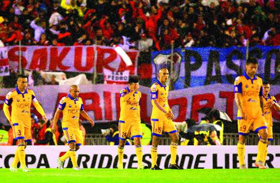 Tigres, sin Copa Libertadores
