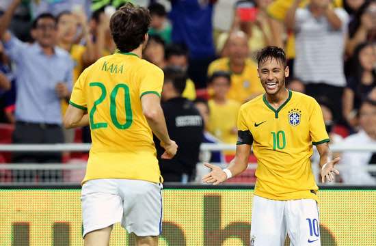 Kaká vuelve a la verdeamarelha
