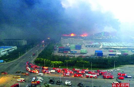Temor a contaminación química y más explosiones en China obligan a desalojos