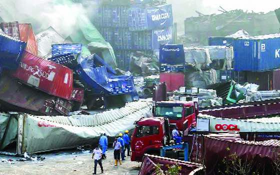 Arrestan a 10 directivos de la empresa responsable de explosiones en Tianjín