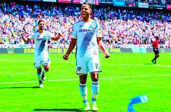 Participa Giovani en goleada del Galaxy