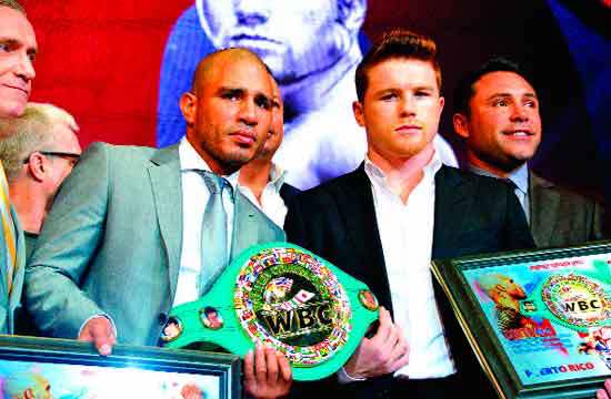 Cotto y Canelo prometen espectáculo