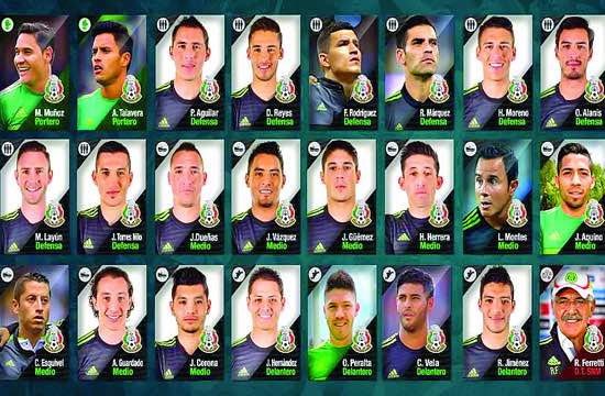 Hermanos Dos Santos y Ochoa, fuera de la primera lista del Tuca