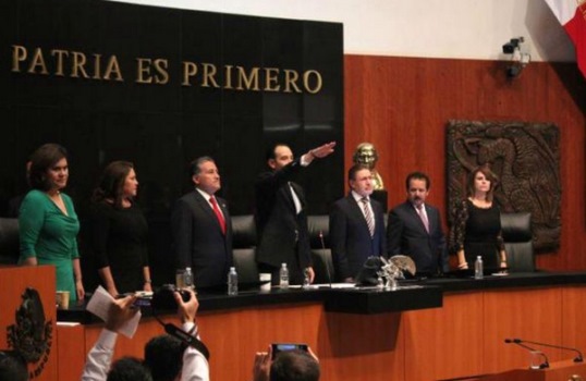 Elige Senado a Gil Zuarth como presidente de la Mesa Directiva