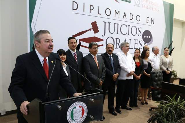 Inauguran Congreso del Estado – UAT Diplomado en Juicios Orales