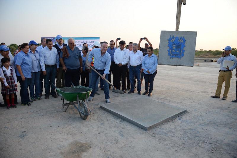 Arranca Canturosas construcción de secundaria municipal