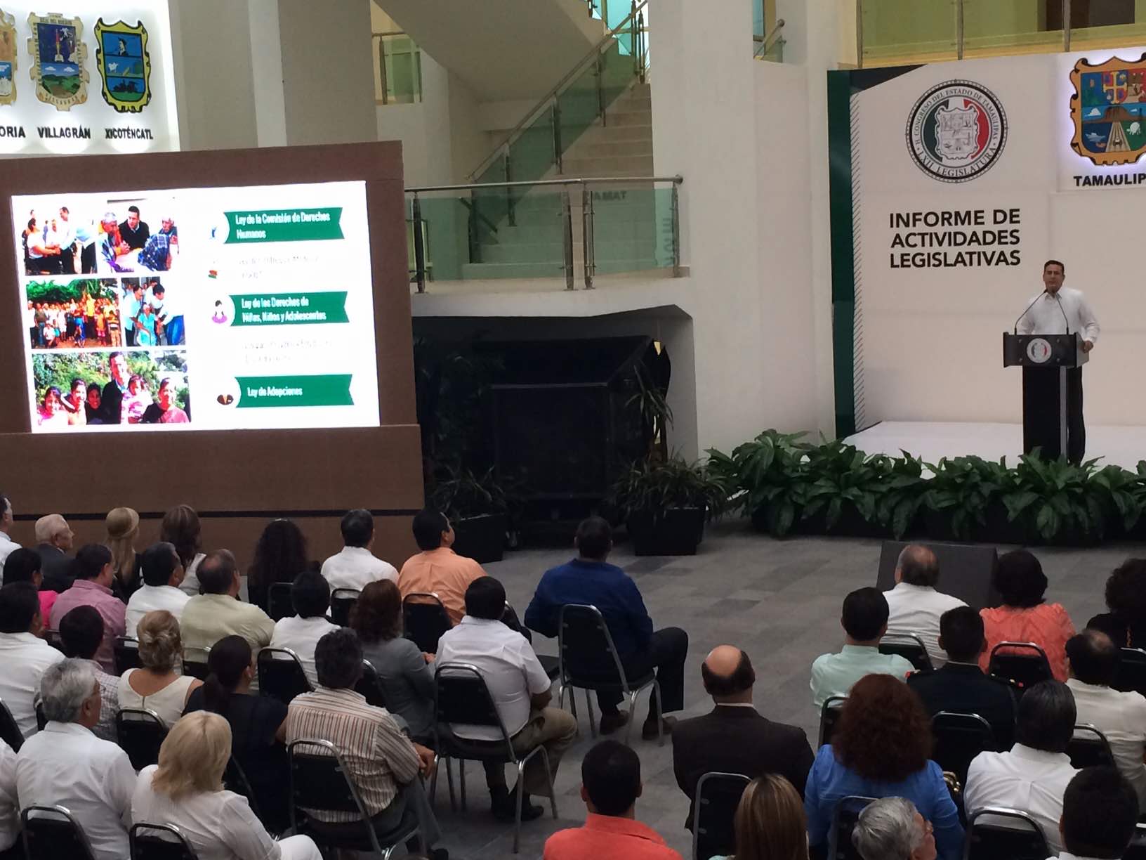 Inicia en Victoria informe del diputado Ramiro Ramos