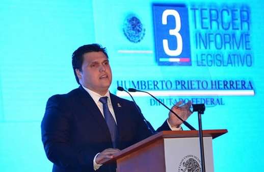 Rinde Humberto Prieto su último informe legislativo