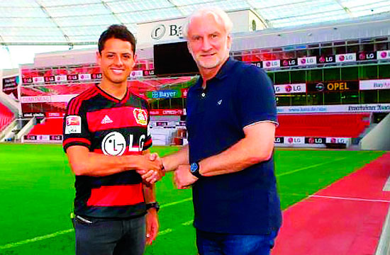Chicharito, a la Bundesliga