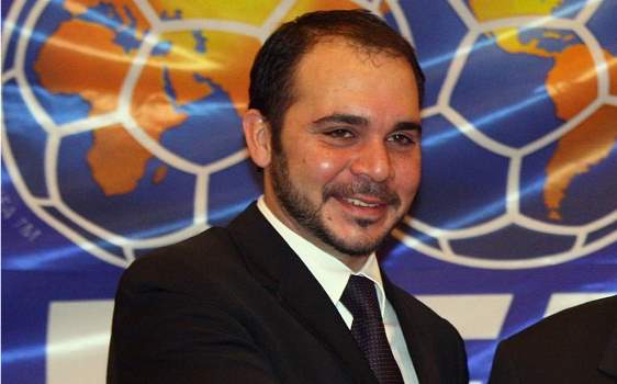 Príncipe de Jordania insinúa que será candidato a presidir la FIFA