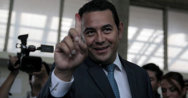 Jimmy Morales, el comediante que podría ser presidente de Guatemala
