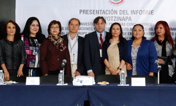 Expertos de la CIDH presentan informe de Ayotzinapa en el Senado