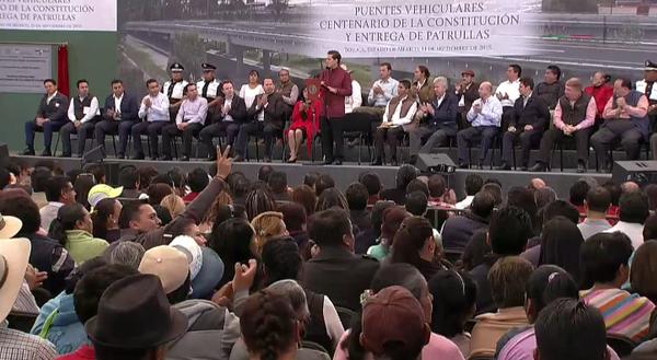 Seguridad pública, prioridad del gobierno: Peña Nieto