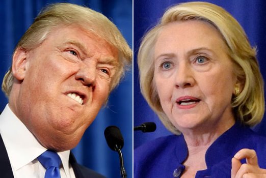 Distancia entre Hillary Clinton y Donald Trump se reduce