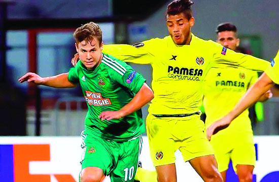 Jona y Villarreal caen en su debut en la Europa League
