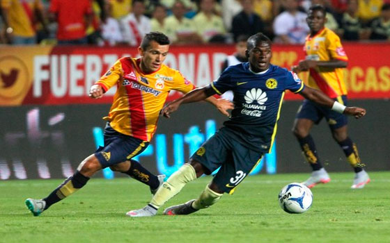 América humilla al Morelia