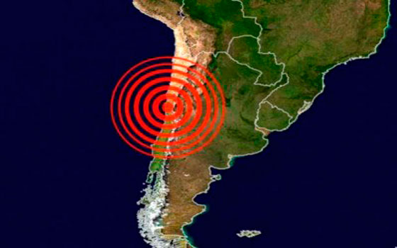 Cuatro sismos de más de seis grados sacudieron la región central de Chile