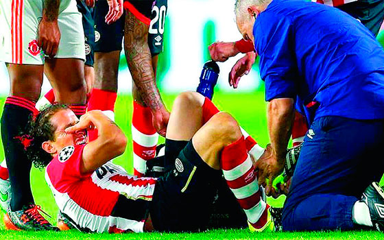 Guardado será baja de 4 a 6 semanas