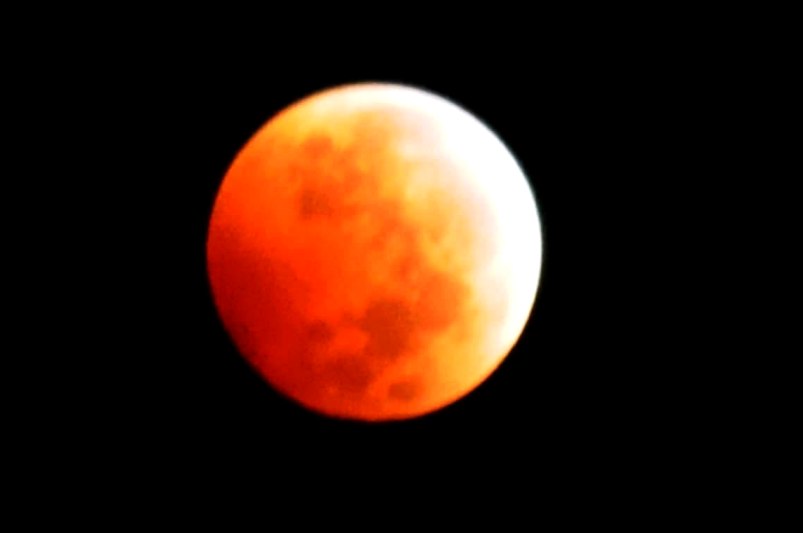 La luna de sangre se podrá ver en México este domingo