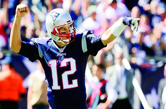 Luce Brady en paliza de los Patriotas