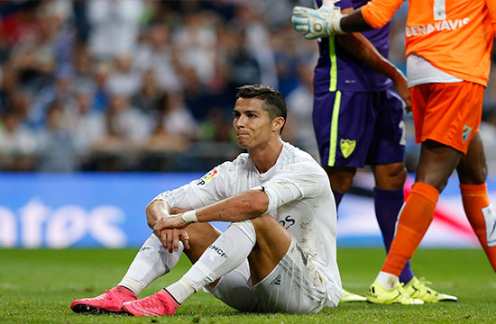 Cristiano Ronaldo se vuelve a estancar