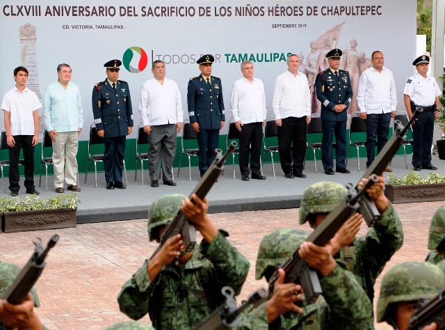 Conmemora Tamaulipas gesta de los Niños Héroes