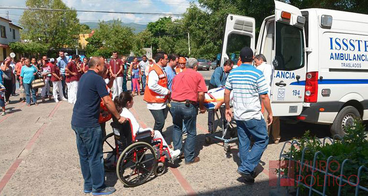Realiza ISSSTE simulacros en estancias infantiles y clínica de Victoria