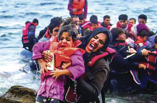 Al menos 400 mil inmigrantes han llegado a costas griegas en el año