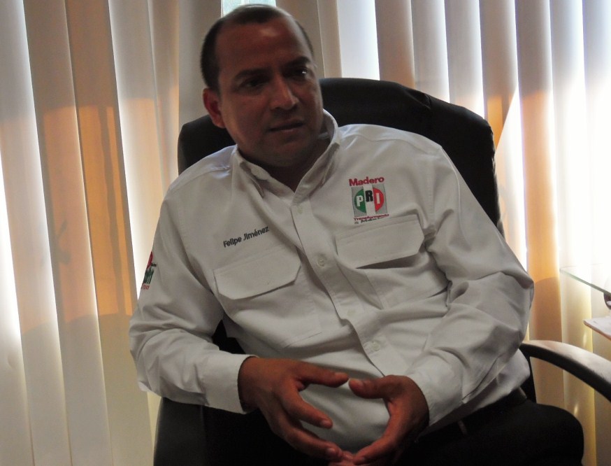 “Se encuentra el PRI de Madero más sólido y fortalecido”: Felipe Jiménez