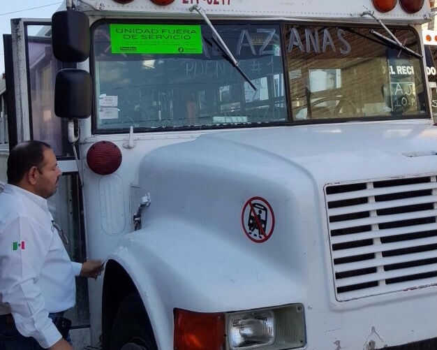 Sancionan a transportistas que no respetan tarifa oficial