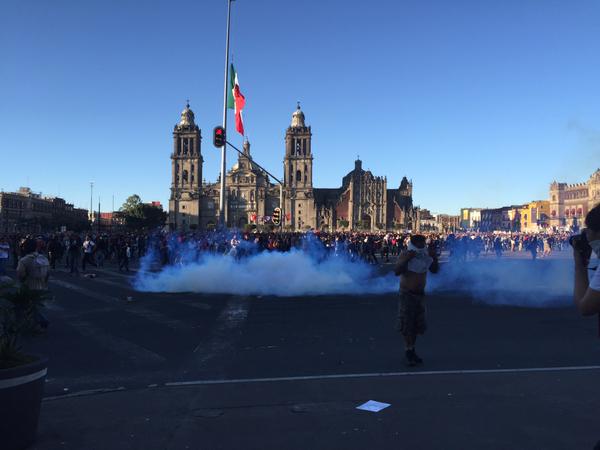 Un detenido por agresiones tras marcha del 2 de octubre