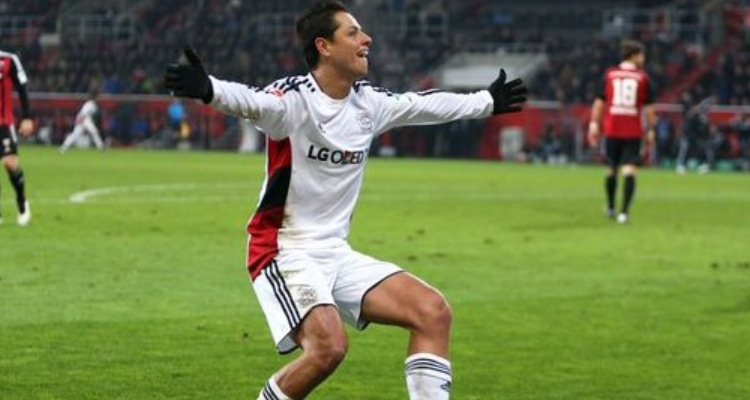 Con gol de Chicharito el Bayer Leverkusen cierra el año con triunfo