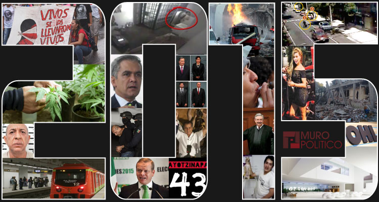 15 momentos que marcaron el 2015 en México