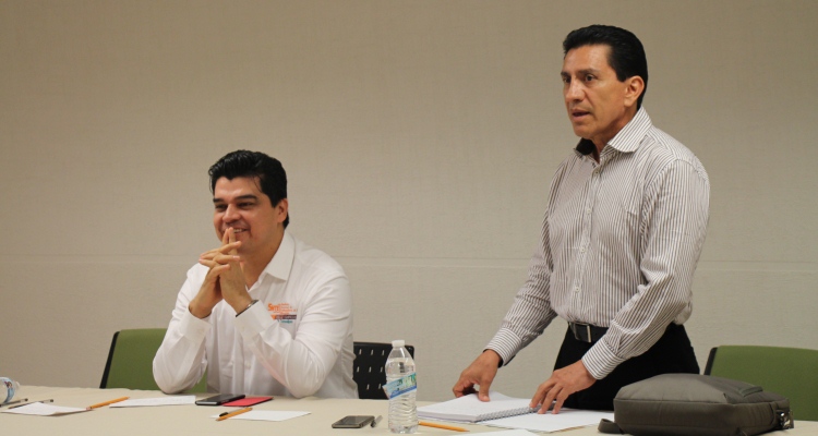 Canturosas y Cabeza de Vaca se reúnen con líder del PRD