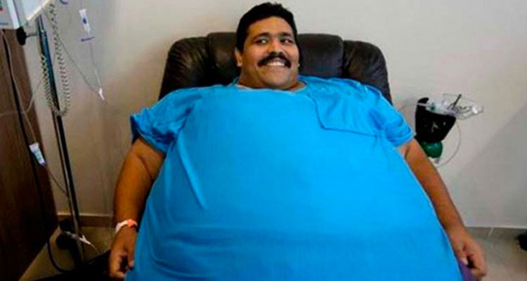 Muere el hombre mas gordo de México