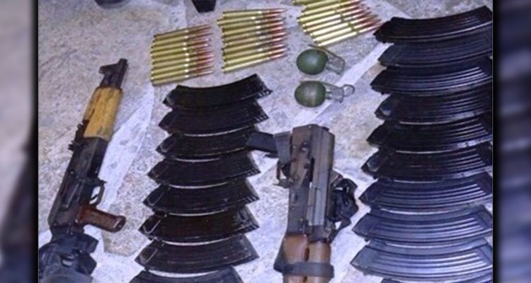 Aseguran armas y vehículo blindado en Aldama