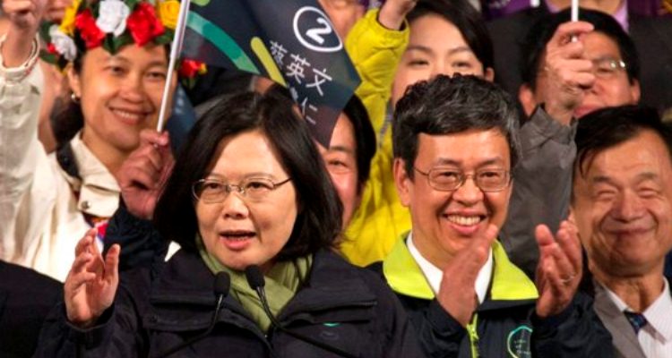 Tsai Ing-wen, elegida primera presidenta de Taiwán