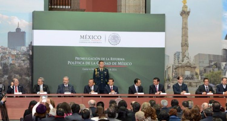 Ciudad de México seguirá siendo la capital y el corazón del país: Peña Nieto