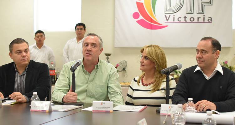 Preside Alcalde reunión del Patronato DIF Victoria