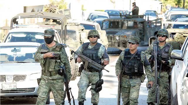 Se van militares de Altamira