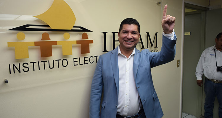 IETAM da ‘banderazo’ a Chavira para buscar firmas