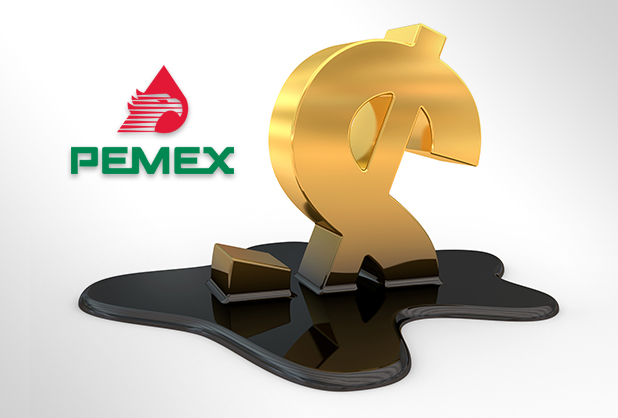 Cayeron más de 70% los ingresos de Pemex
