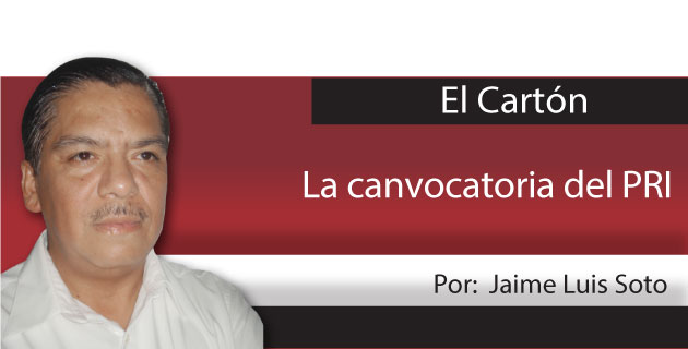 El Cartón La convocatoria del PRI