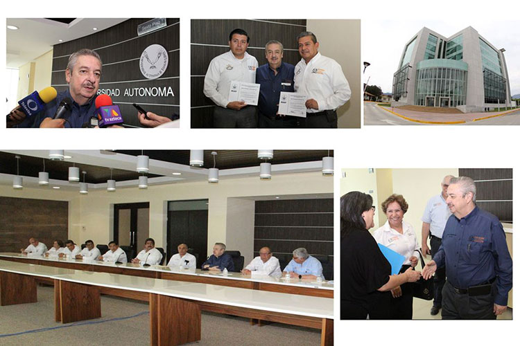 Evalúa Rector con directores avances y proyectos de la UAT