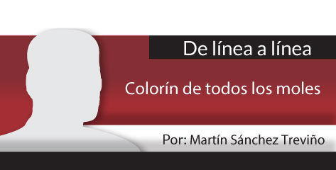 De línea a líneaColorín de todos los moles