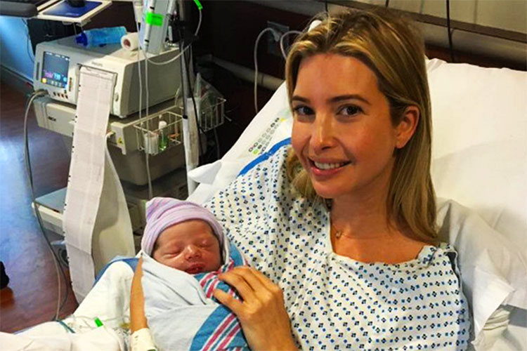 Trump es abuelo por octava vez